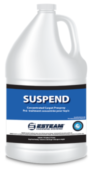 Esteam Suspend Carpet Prespray Concentrate - 4 X 1 Gallon