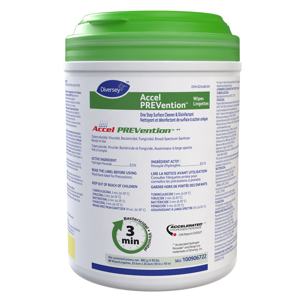 Accel PREVention Wipes - 12 X 160 Wipes — Three Star
