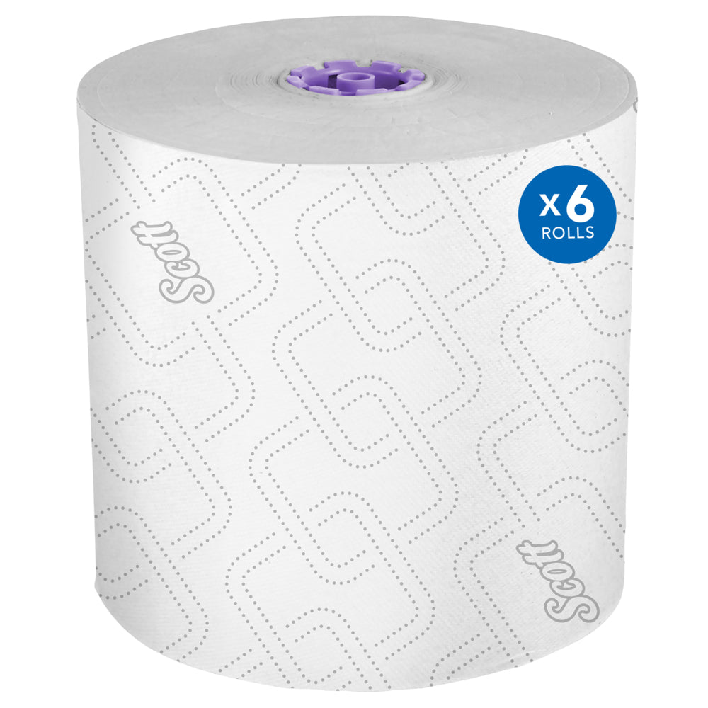 Kimberly Clark Scott 950' Essential  Hard Roll Towel with Purple Colour Core - 02001