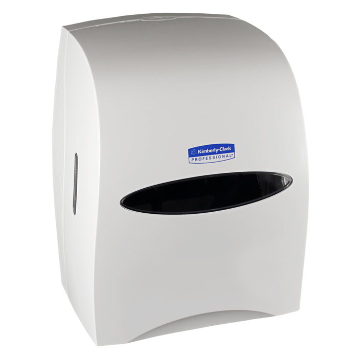 Sanitouch Touch Free Hard Roll Towel White Dispenser - 09991