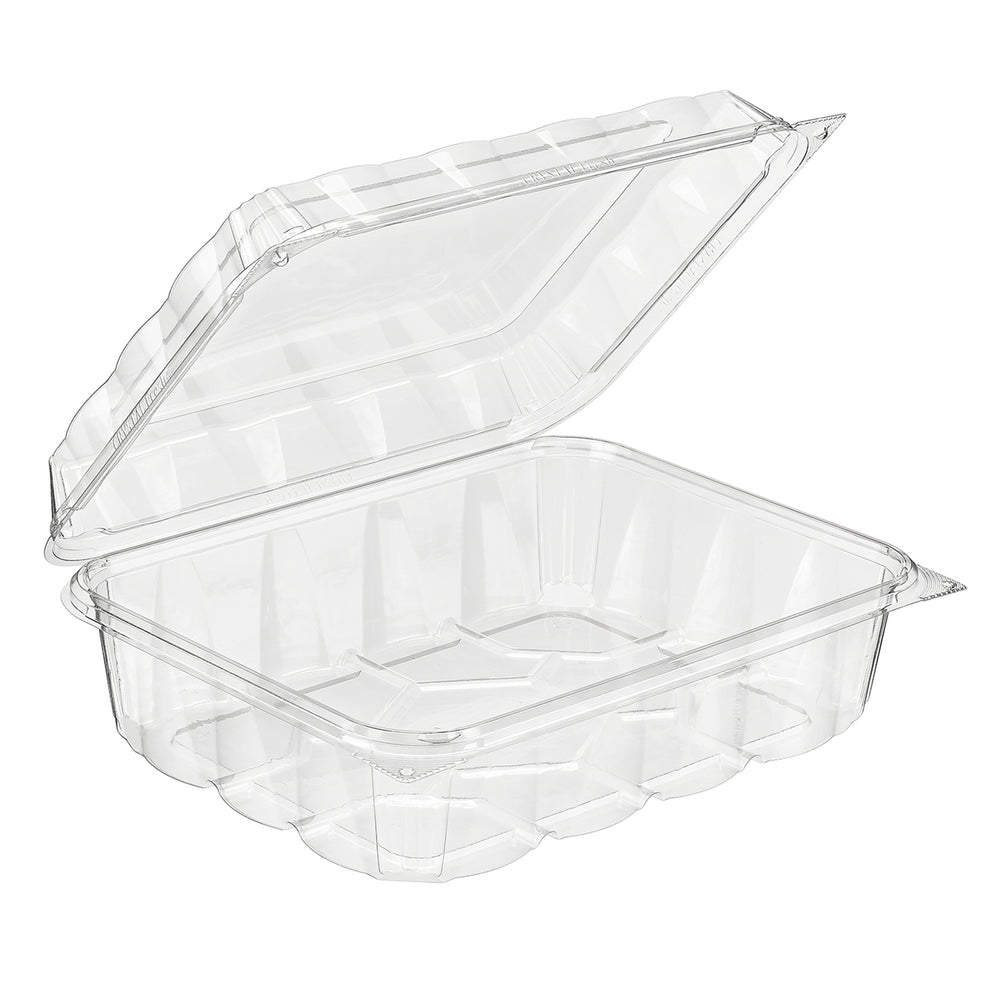 Inline Plastics Crystal Fresh Clear Plastic Container – 132/Case
