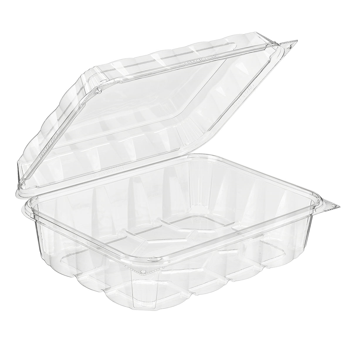 Crystal Rapp Plastic Inline Plastics Crystal Fresh Clear Plastic Container – 132/Case ...
