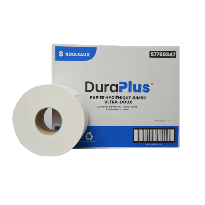 DuraPlus UltraSoft Jumbo 2-Ply Bathroom Tissue - DP0347