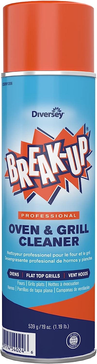 Diversey Break-Up Grill Cleaner - 6 X 19 oz.