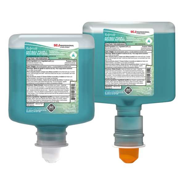 Refresh AntiBac Foam Hand Soap - 6 X 1 Litre