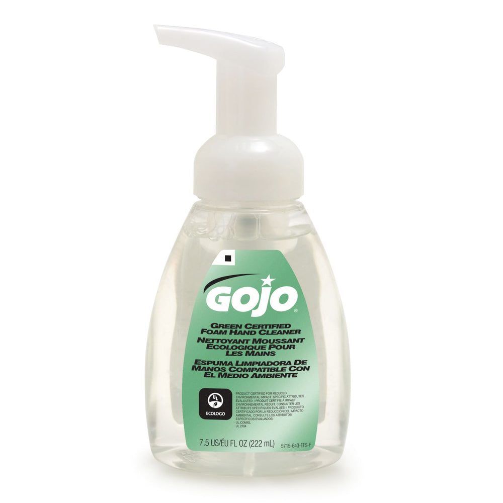 Gojo Green Certified Foam Hand Cleaner - 6 X 7.5 oz