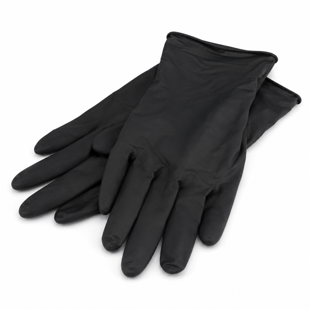 Black Nitrile Powder Free Gloves 5 Mil