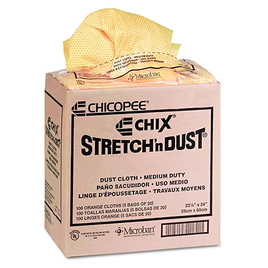 Stretch’n Dust Medium Duty Dust Cloth 24" X 24" - 100/Box