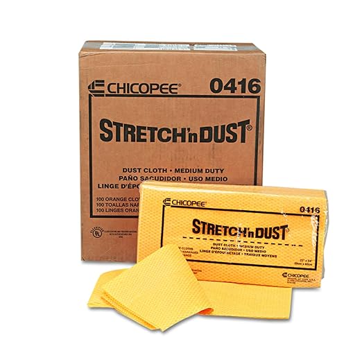Stretch’n Dust Medium Duty Dust Cloth 24" X 24" - 100/Box