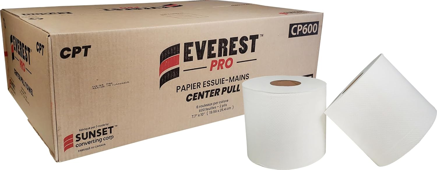 Everest Center Pull Towel White