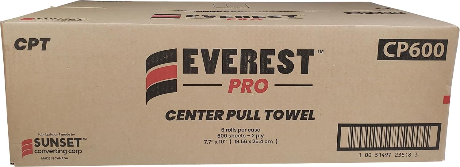 Everest Center Pull Towel White