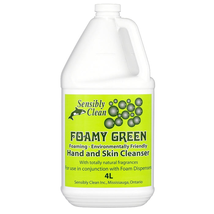 Foamy Green Hand and Skin Cleanser - 4 X 4 Litre