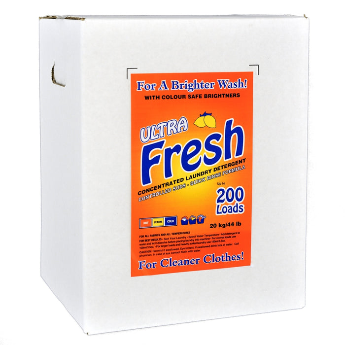 Ultra Oxy Fresh Laundry Detergent - 20 Kg.