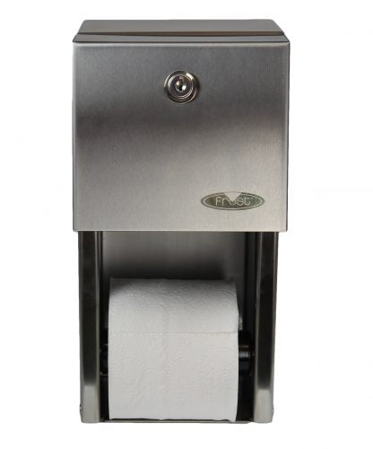 Frost Toilet Tissue Dispenser with Reserve Roll