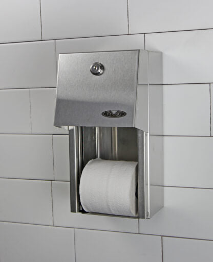 Frost Toilet Tissue Dispenser with Reserve Roll