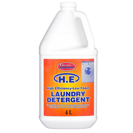 Clean Sensation High Efficiency HE Laundry Detergent - 4 X 4 L
