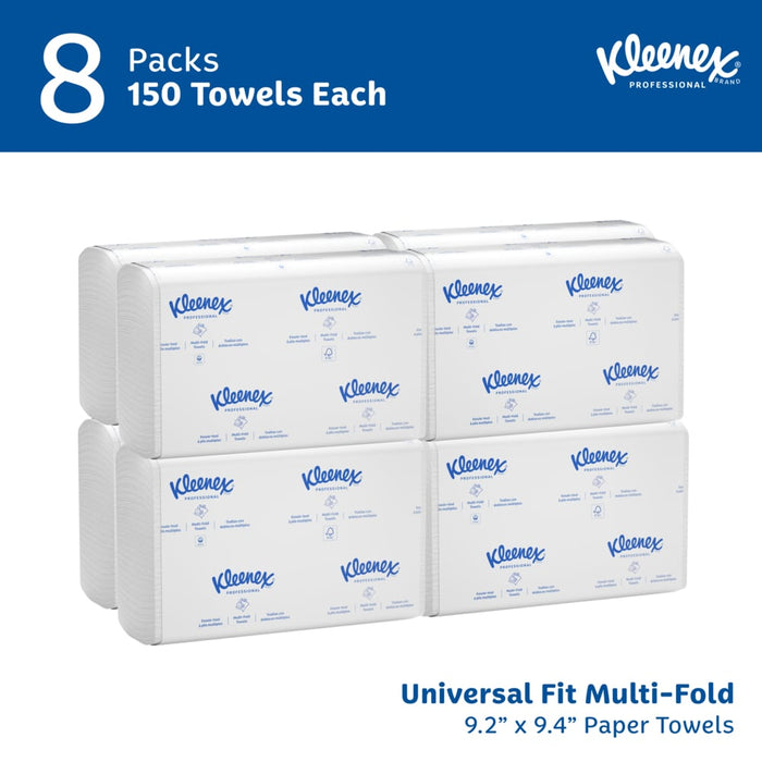 Kimberly Clark Kleenex Multifold Paper Towel White - 02046
