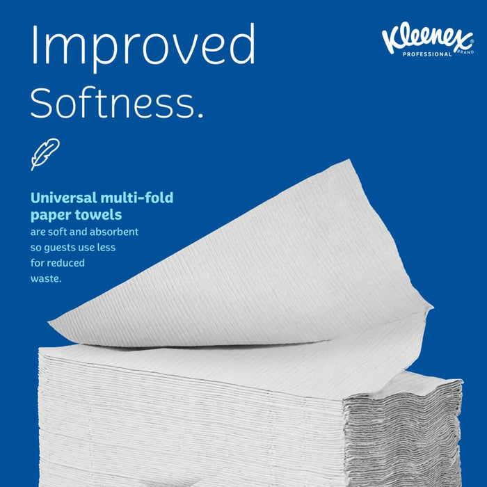 Kimberly Clark Kleenex Multifold Paper Towel White - 02046