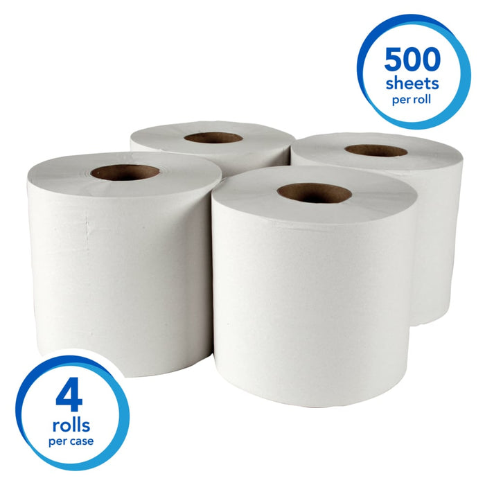 Kimberly Clark Scott Center Pull White Towels - 01010