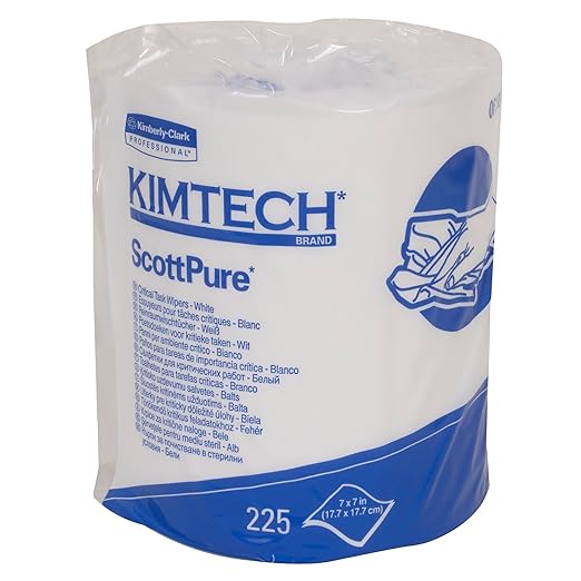 Kimtech Prep Scottpure Critical Task Wipers - 6 Rolls X 225 Sheets