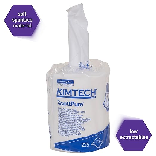 Kimtech Prep Scottpure Critical Task Wipers - 6 Rolls X 225 Sheets