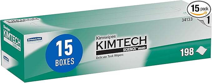 Kimtech Science Kimwipes Delicate Task Wipers - 15 Boxes X 196 Sheets