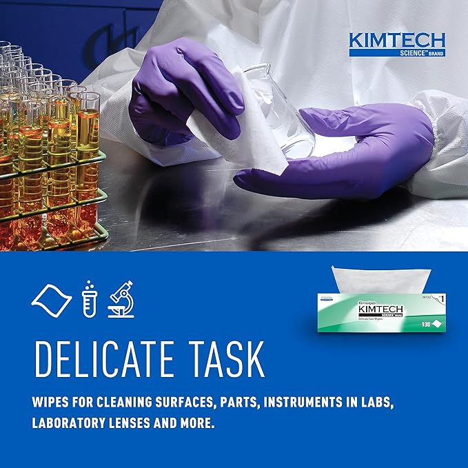 Kimtech Science Kimwipes Delicate Task Wipers - 15 Boxes X 140 Sheets