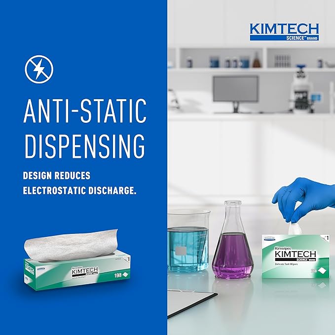 Kimtech Science Kimwipes Delicate Task Wipers - 15 Boxes X 140 Sheets