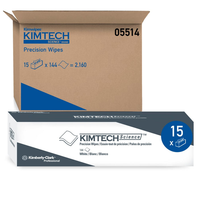 Kimtech Science Precision Tissue Wipers - 15 Boxes X 140 Wipes