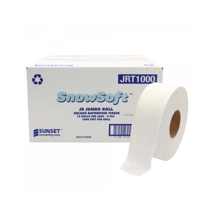 Snow Soft Jumbo Jumbo Toilet Paper 1000' - JRT1000