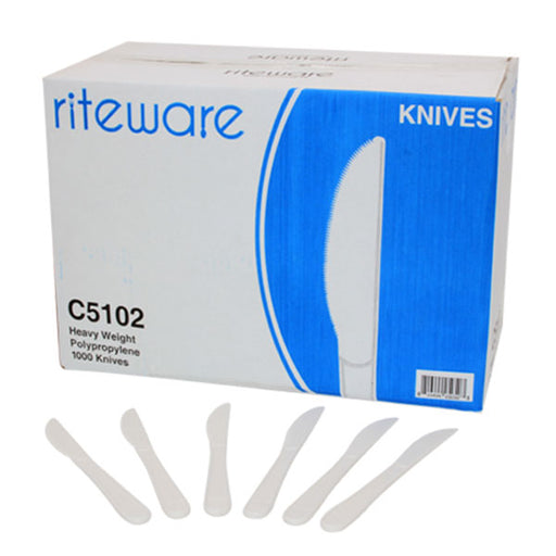 Riteware PP Heavy Weight Knives - 1000/cs