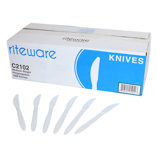 Riteware PP Medium Weight Knives - 1000/cs