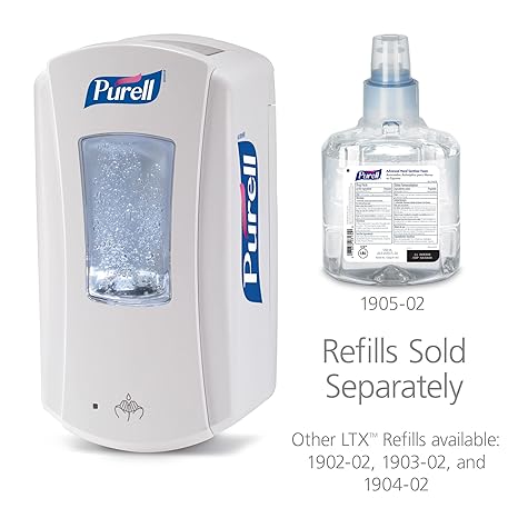 Purell LTX-12 Touch Free Dispenser - White
