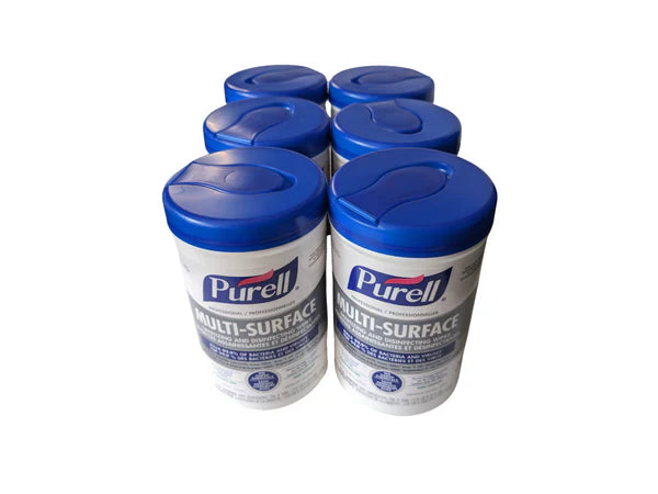 Purell Professional Multi-Surface Disinfecting and Sanitizing Wipes - 6 X 110 Sheets