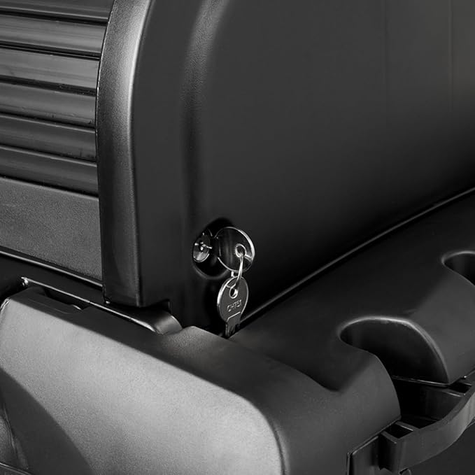 Rubbermaid High Security Janitor Cleaning Cart with Doors and Hood