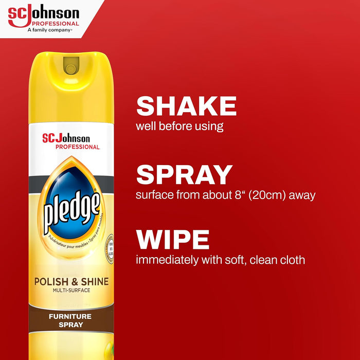 Pledge Wood Furniture Cleaner - 403 Grams