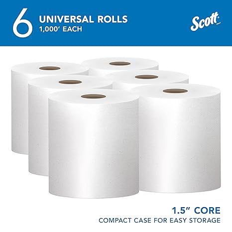 Kimberly Clark Scott High Capacity Hard Roll Towel White - 01005