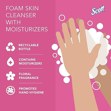 Scott Pro Foam Skin Cleanser with Moisturizers 91592 - 2 X 1.2 Litre
