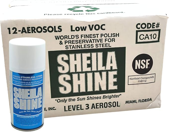 Sheila Shine Cleaner/Polish - 10 oz.