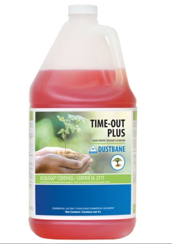 Time-Out Plus Floor Stripper - 4X4 L