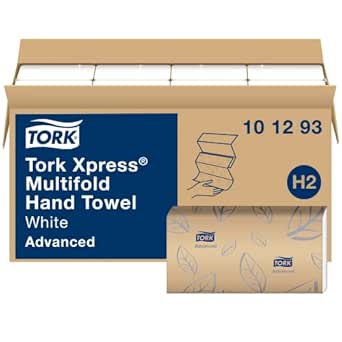 Tork Advanced Xpress Multifold White Hand Towel, 3-Panel - 101293