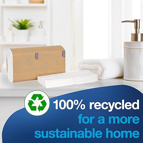 Tork Advanced Xpress Multifold White Hand Towel, 3-Panel - 101293