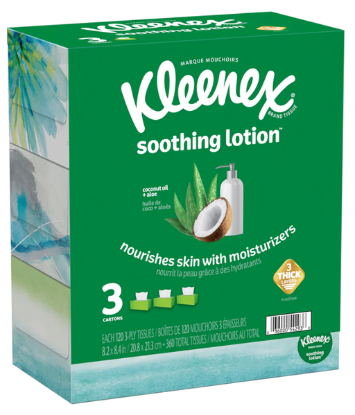 Kimberly Clark Kleenex Lotion Facial Tissue - 54293