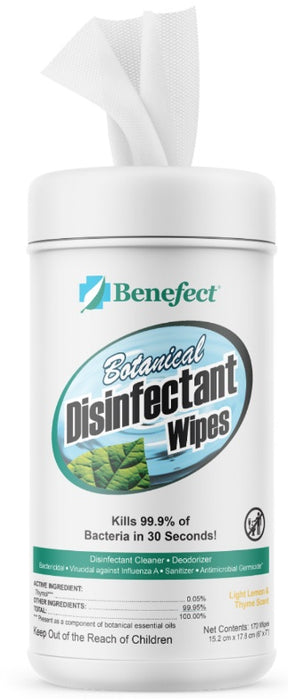 Benefect Botanical Disinfectant Wipes