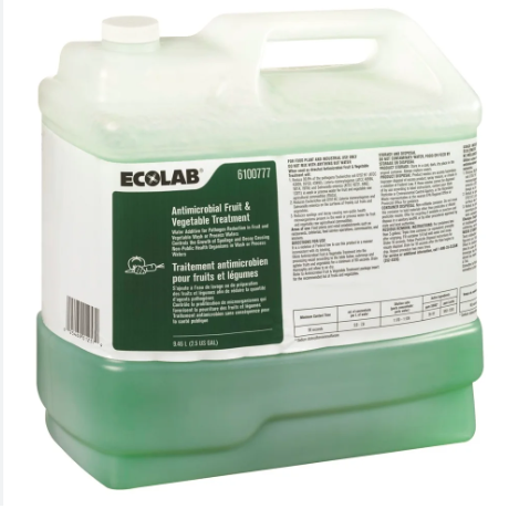 Ecolab Antimicrobial Fruit and Vegetable Treatment