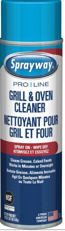 Sprayway Grill & Oven Cleaner - 12 X 18 oz.
