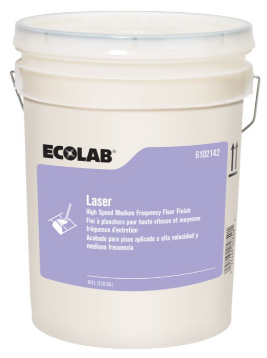 Ecolab Laser Floor Finish - 5 Gallon