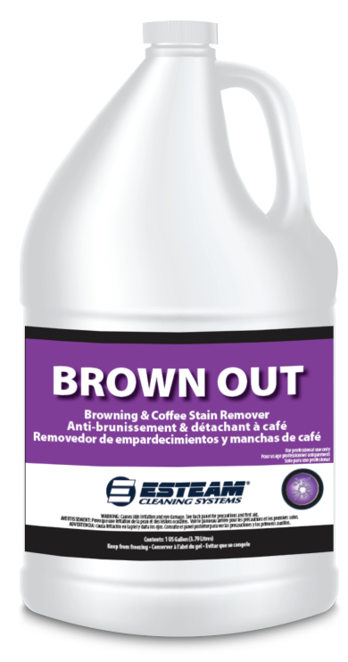 Esteam Brown Out Browning & Coffee Stain Remover - 4 X 1 Gallon