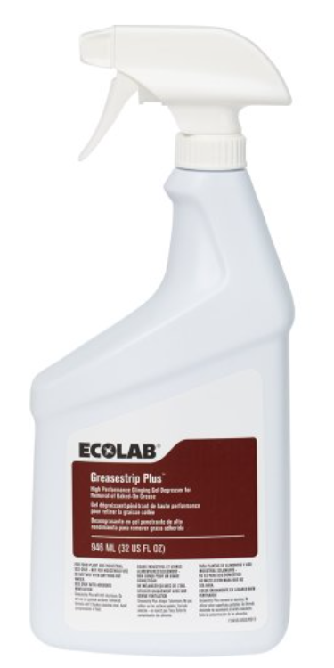 Ecolab Greasetrap Plus Clinging Oven Cleaner/Degreaser - 6 X 946 mL