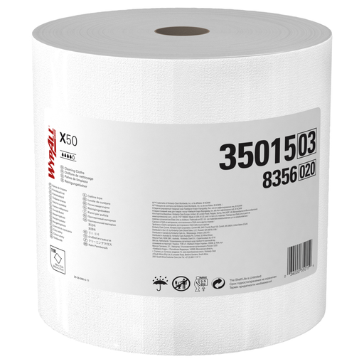 Wypall X50 Reusable Wipers - 1 Roll X 1100 Sheets